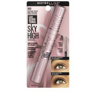 Maybelline SKY HIGH Lash Sensational Mascara BLACKEST BLACK 800 TIKTOK USA NEW